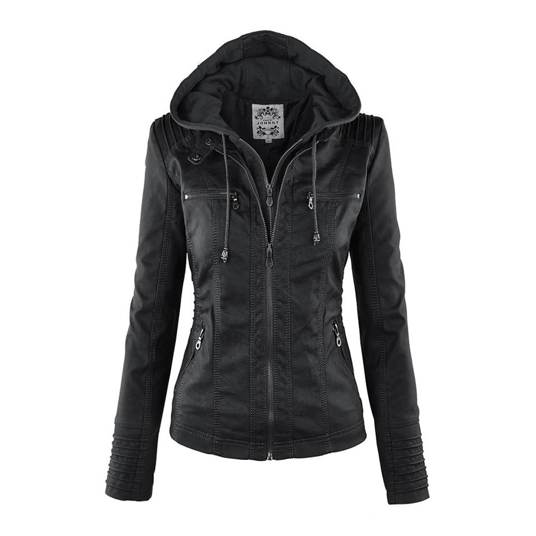 Clara Domínguez - Chaqueta de piel ultra elegante