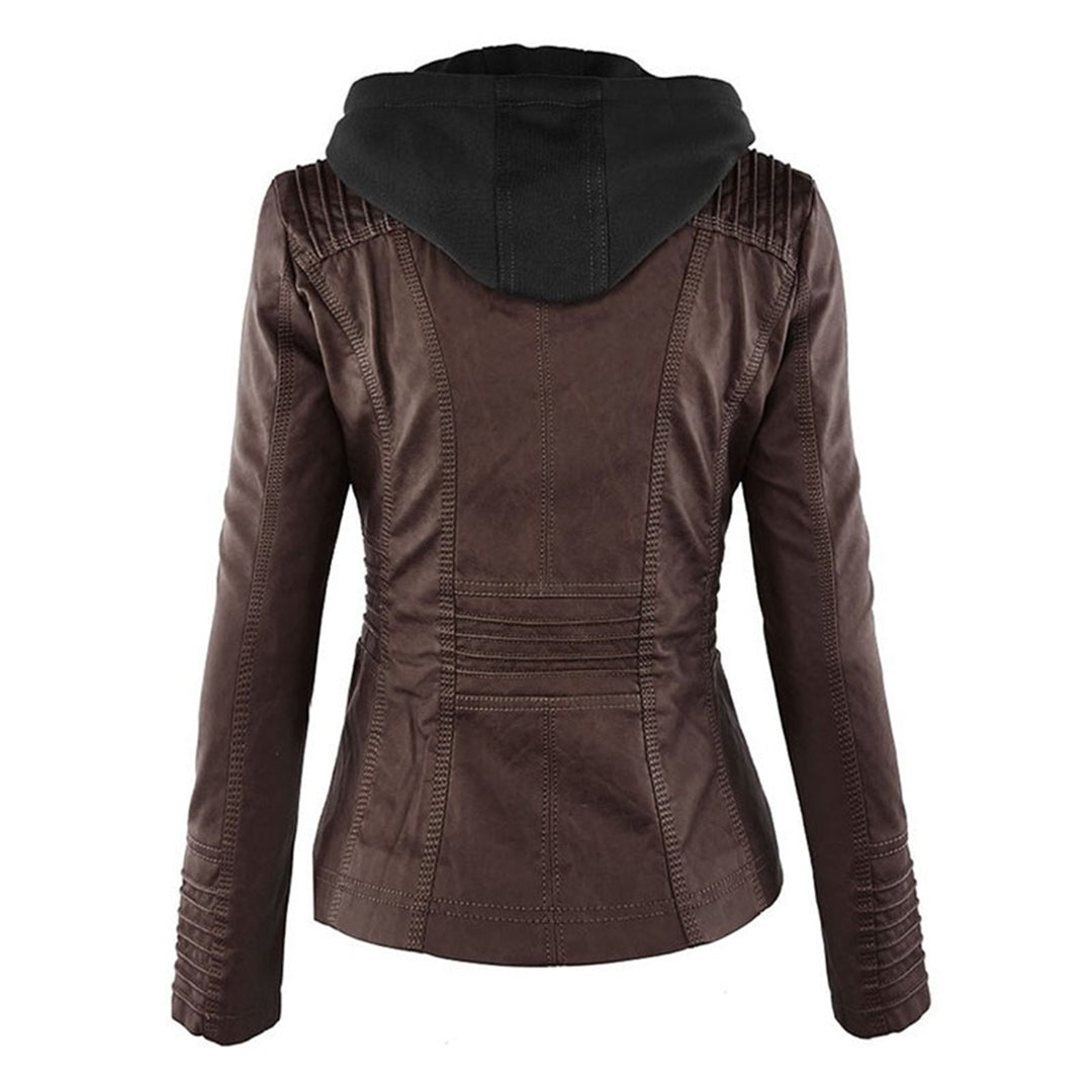 Clara Domínguez - Chaqueta de piel ultra elegante