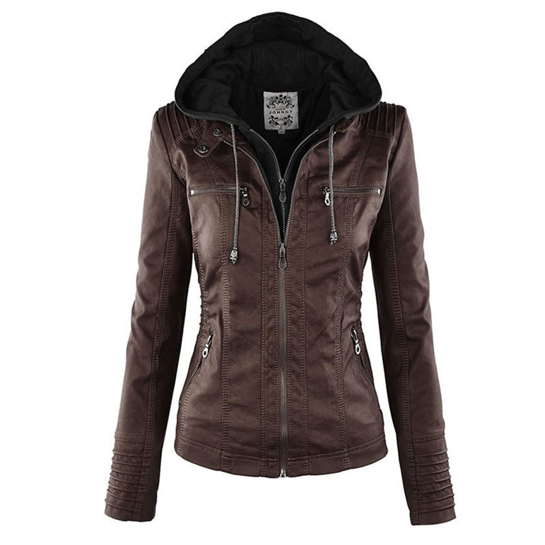 Clara Domínguez - Chaqueta de piel ultra elegante