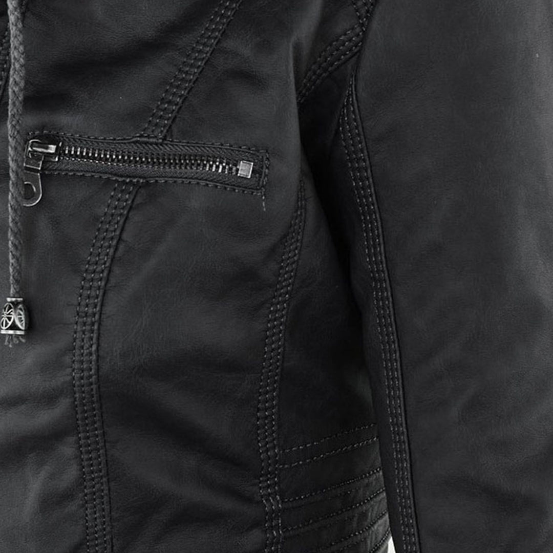 Clara Domínguez - Chaqueta de piel ultra elegante