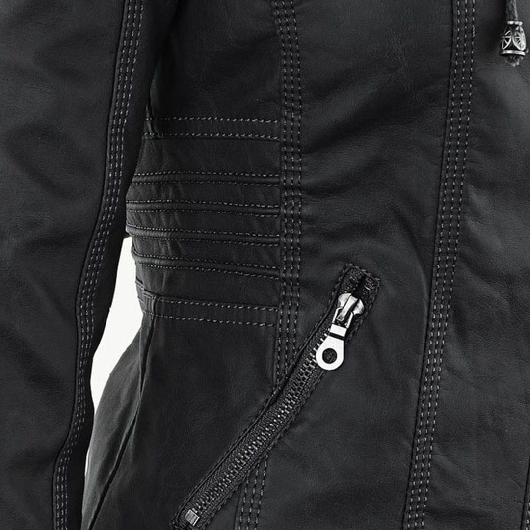 Clara Domínguez - Chaqueta de piel ultra elegante