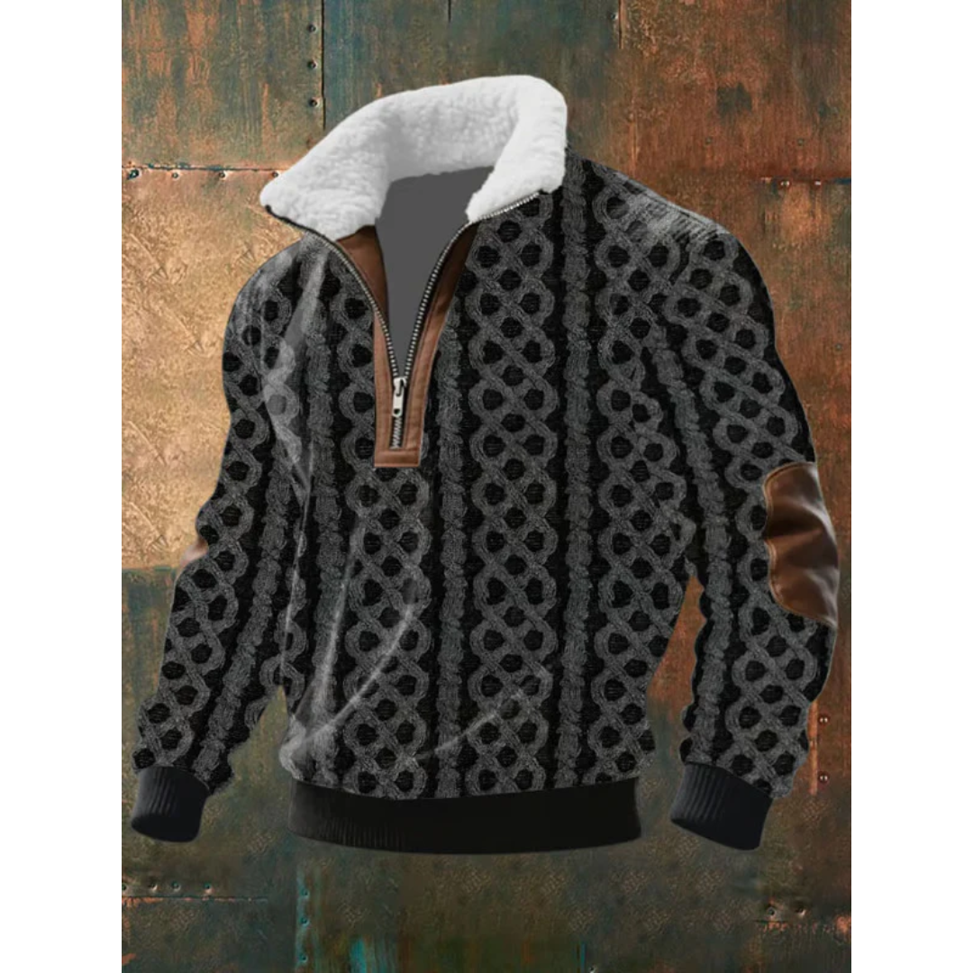 Patrick | Jersey polar con cremallera y cuello alto