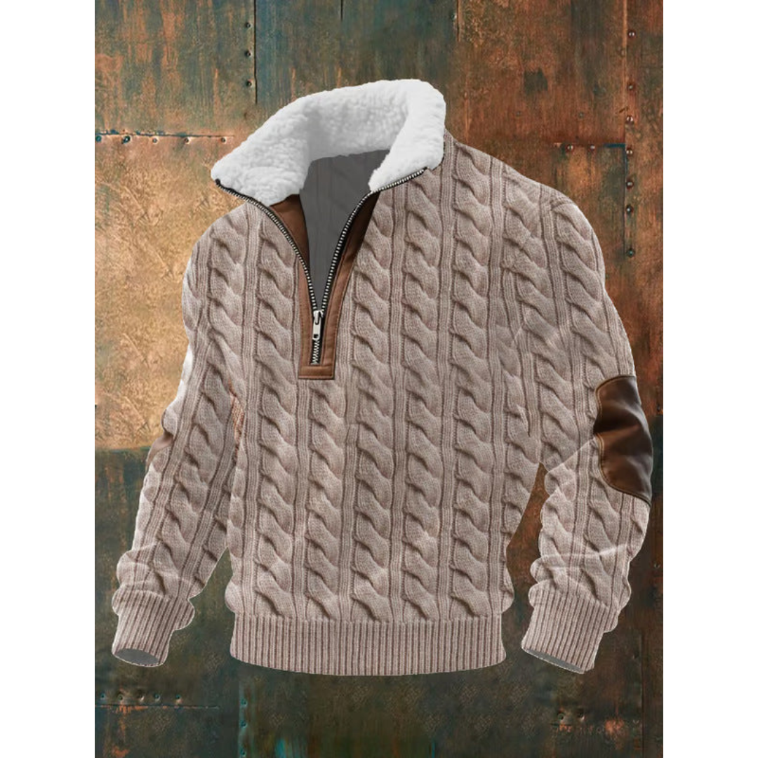 Patrick | Jersey polar con cremallera y cuello alto
