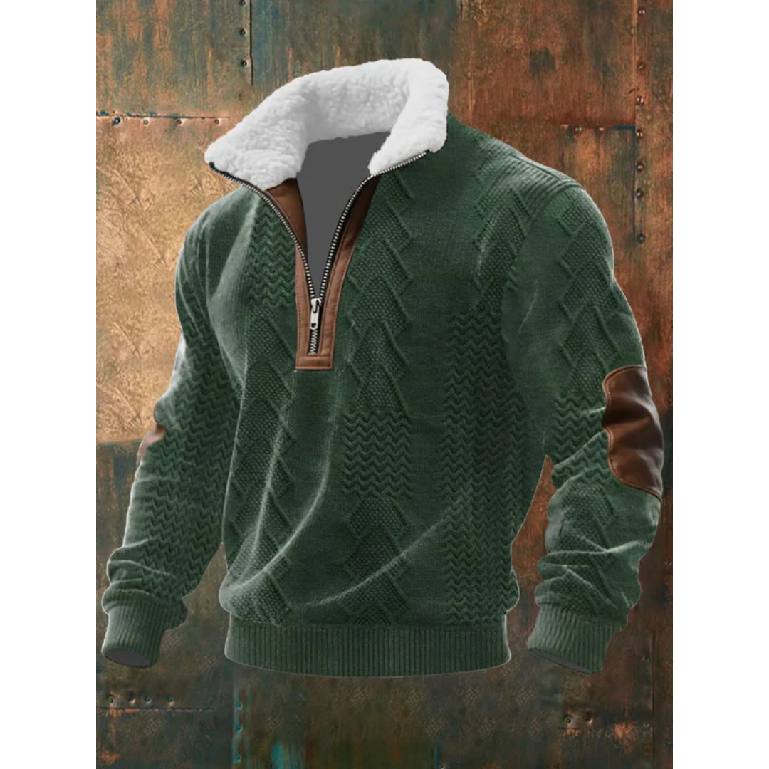 Patrick | Jersey polar con cremallera y cuello alto