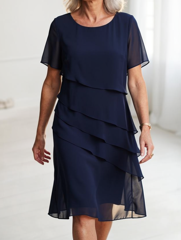 Juliette – Vestido de elegancia fluida con volantes