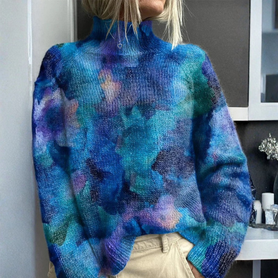 Lara | Jersey de cuello alto cálido y elegante
