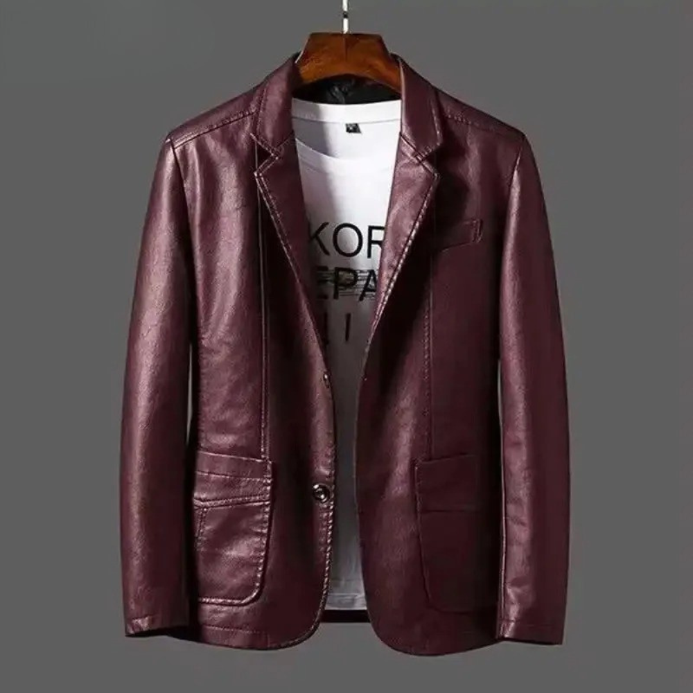 Clara Domínguez | Chaqueta de cuero Premium