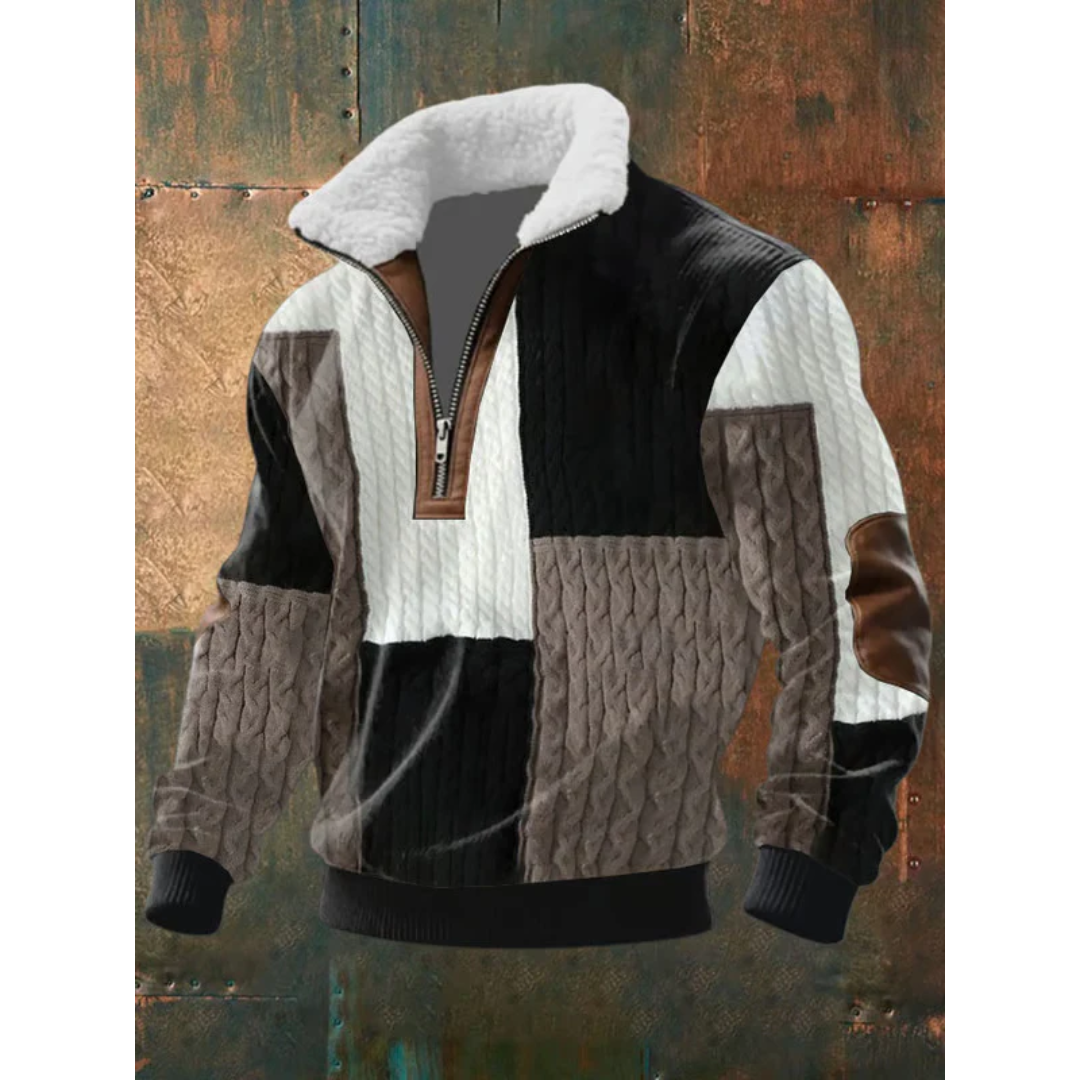 Patrick | Jersey polar con cremallera y cuello alto