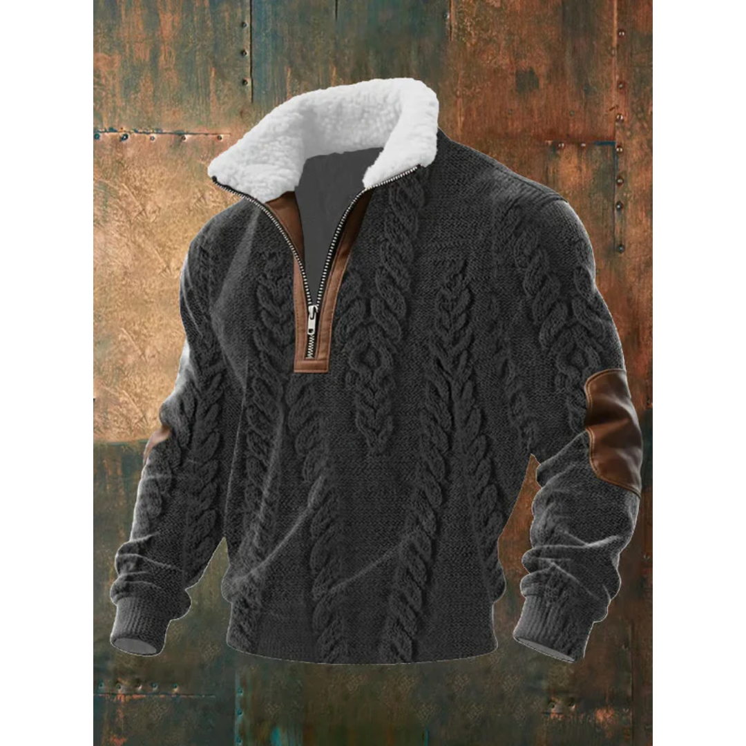 Patrick | Jersey polar con cremallera y cuello alto