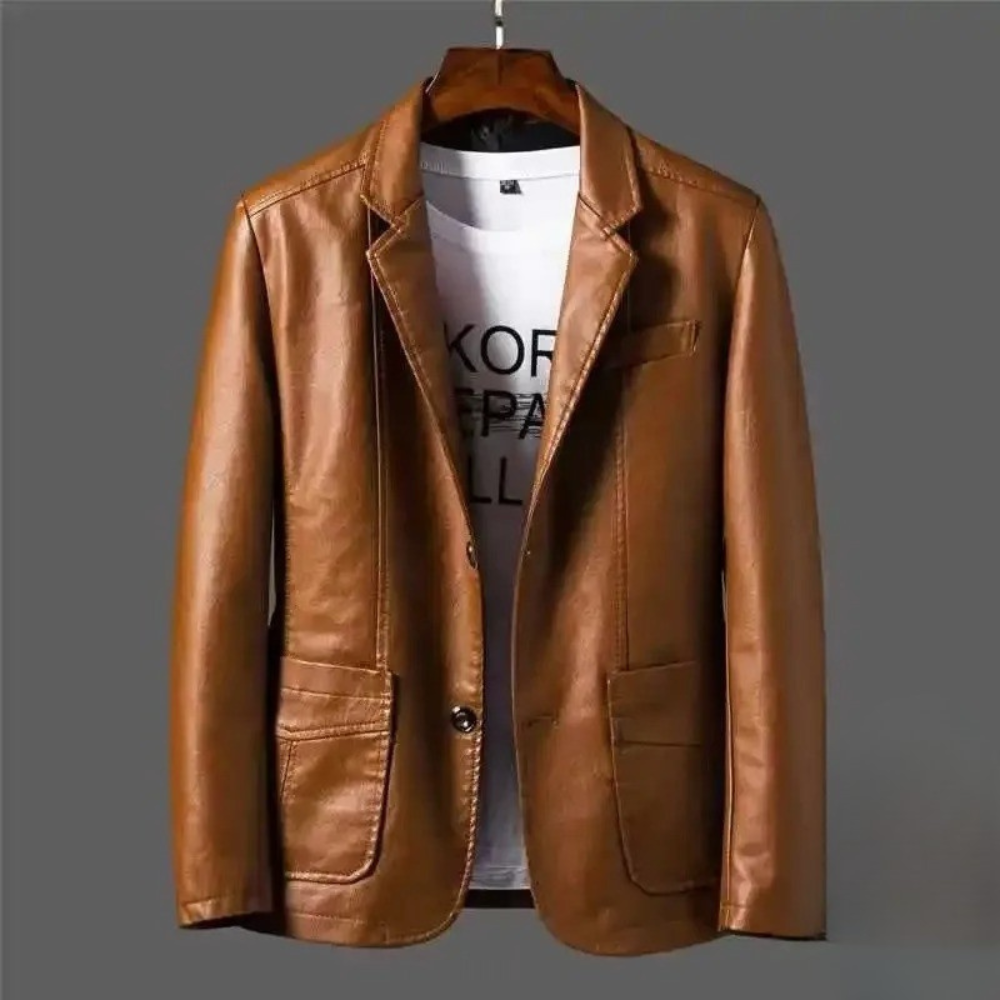 Clara Domínguez | Chaqueta de cuero Premium
