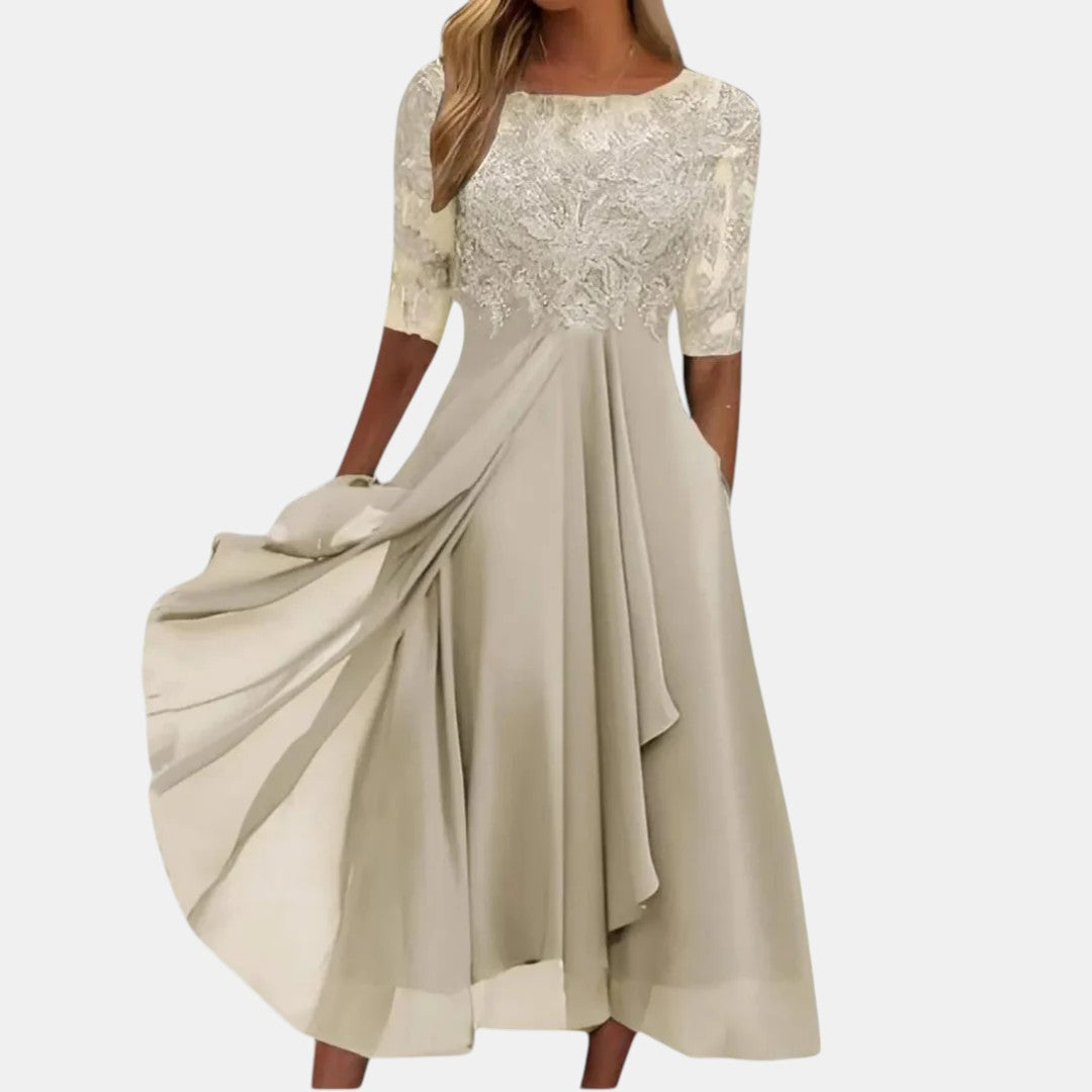 Rossa™ | Elegant Lace Dress