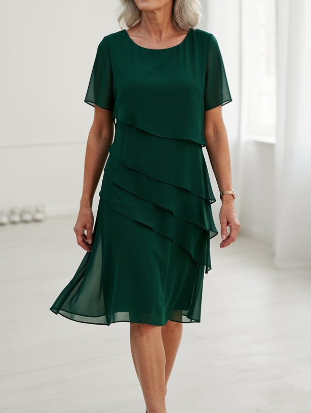 Juliette – Vestido de elegancia fluida con volantes