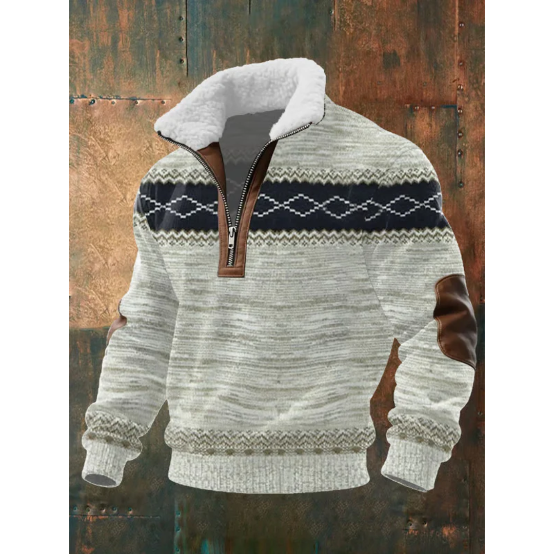 Patrick | Jersey polar con cremallera y cuello alto