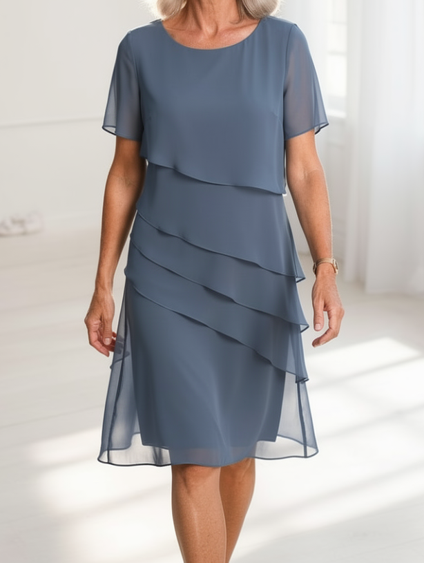 Juliette – Vestido de elegancia fluida con volantes