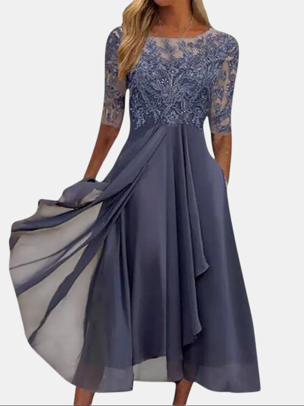 Rossa™ | Elegant Lace Dress