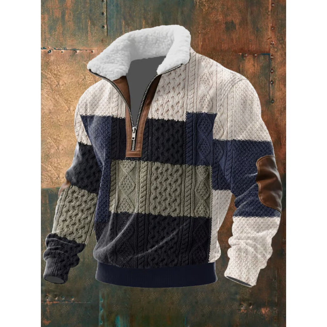 Patrick | Jersey polar con cremallera y cuello alto