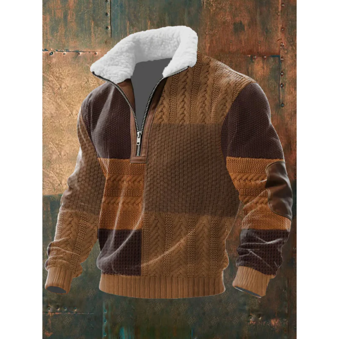 Patrick | Jersey polar con cremallera y cuello alto