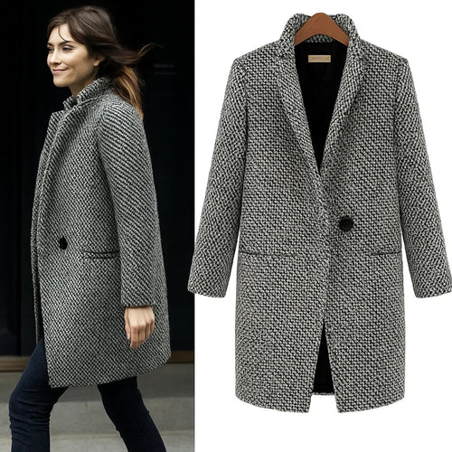Chaqueta Harper| Chaqueta de lana premium — elegancia y calidez para el invierno.