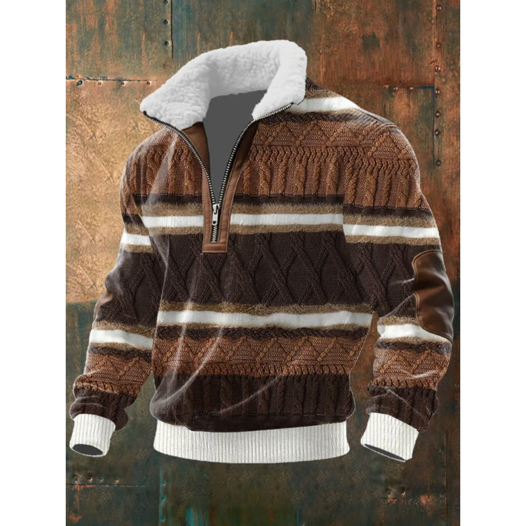 Patrick | Jersey polar con cremallera y cuello alto