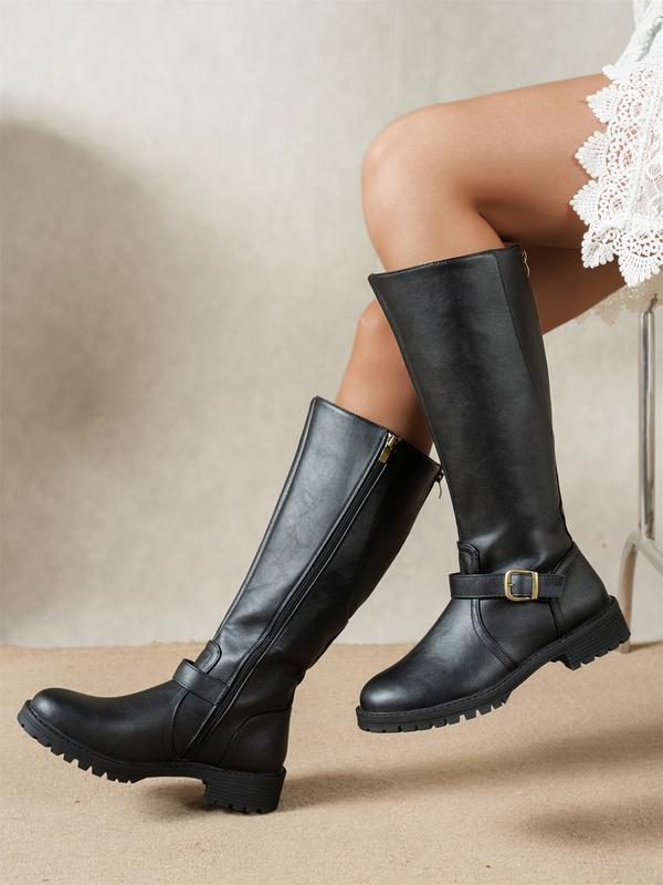 ELSA | Elegantes botas de tacón bajo para mujer