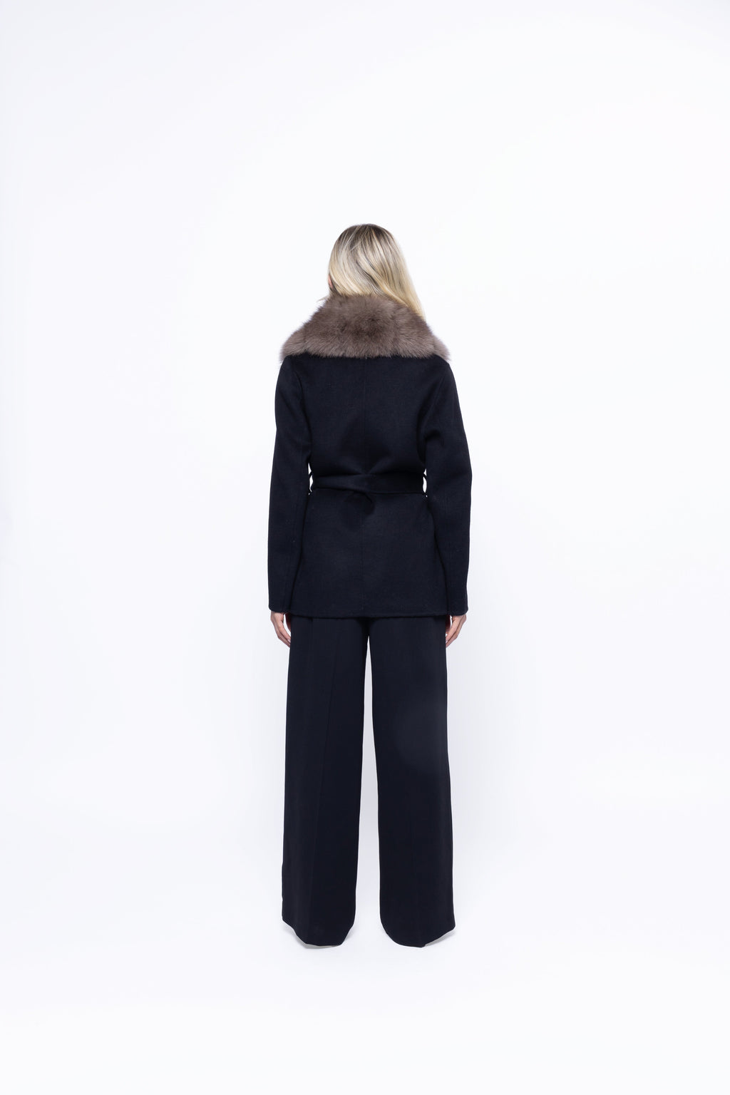 Valentina luxe | Chaqueta cruzada de pelo