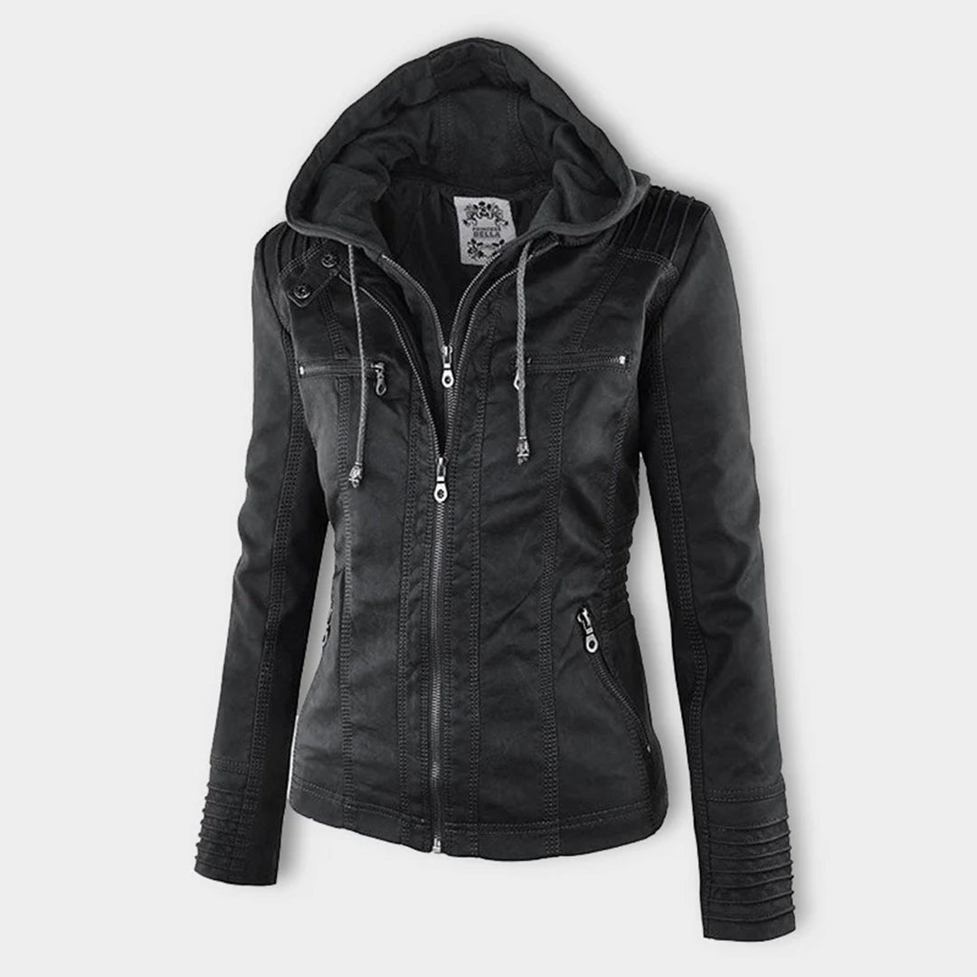 Clara Domínguez - Chaqueta de piel ultra elegante