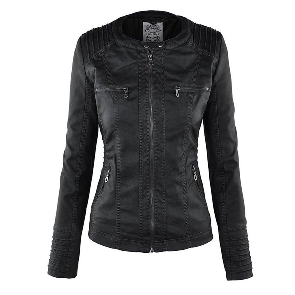 Clara Domínguez | Chaqueta de piel ultra elegante