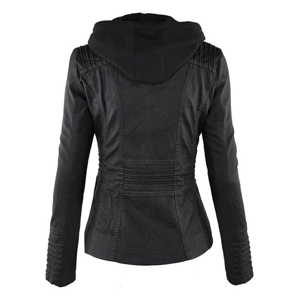 Clara Domínguez | Chaqueta de piel ultra elegante