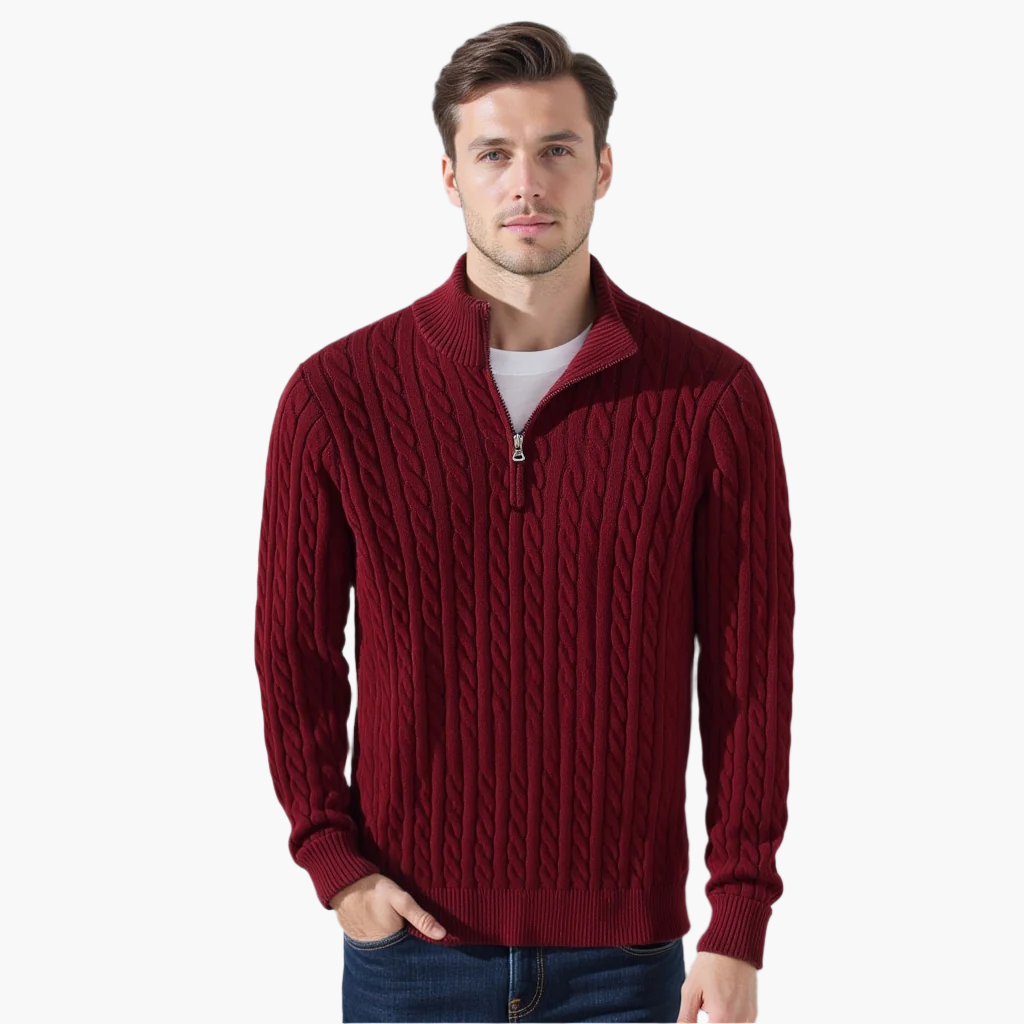 Riviera | Jersey con cremallera