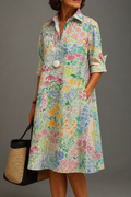 Paige | Vestido midi elegante y bien cuidado