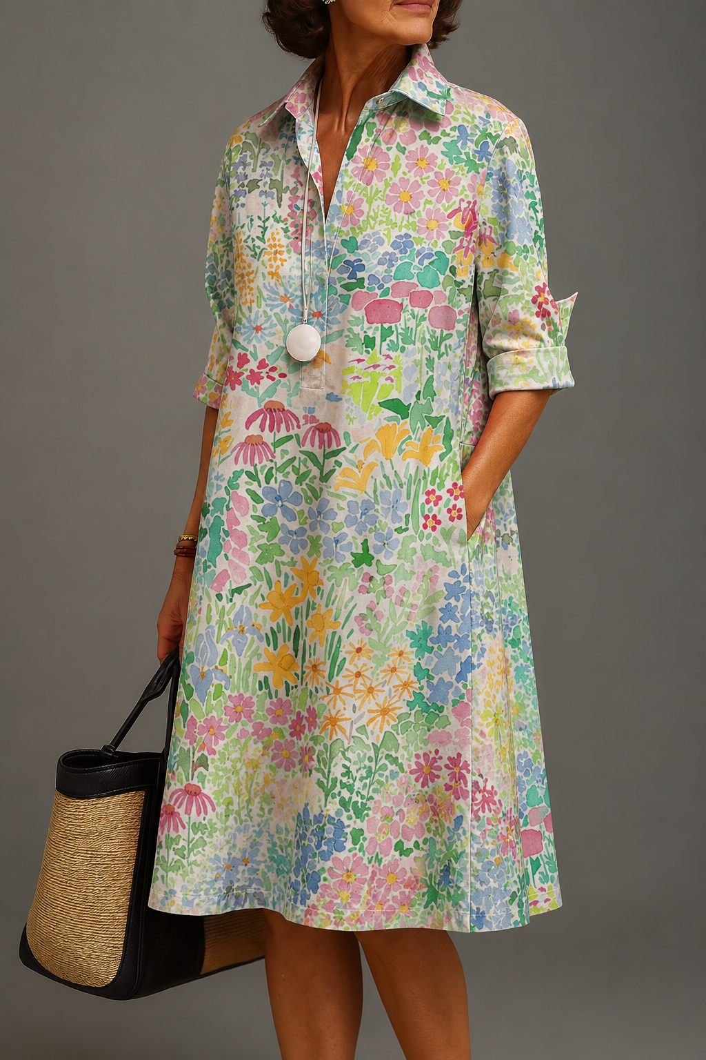 Paige | Vestido midi elegante y bien cuidado