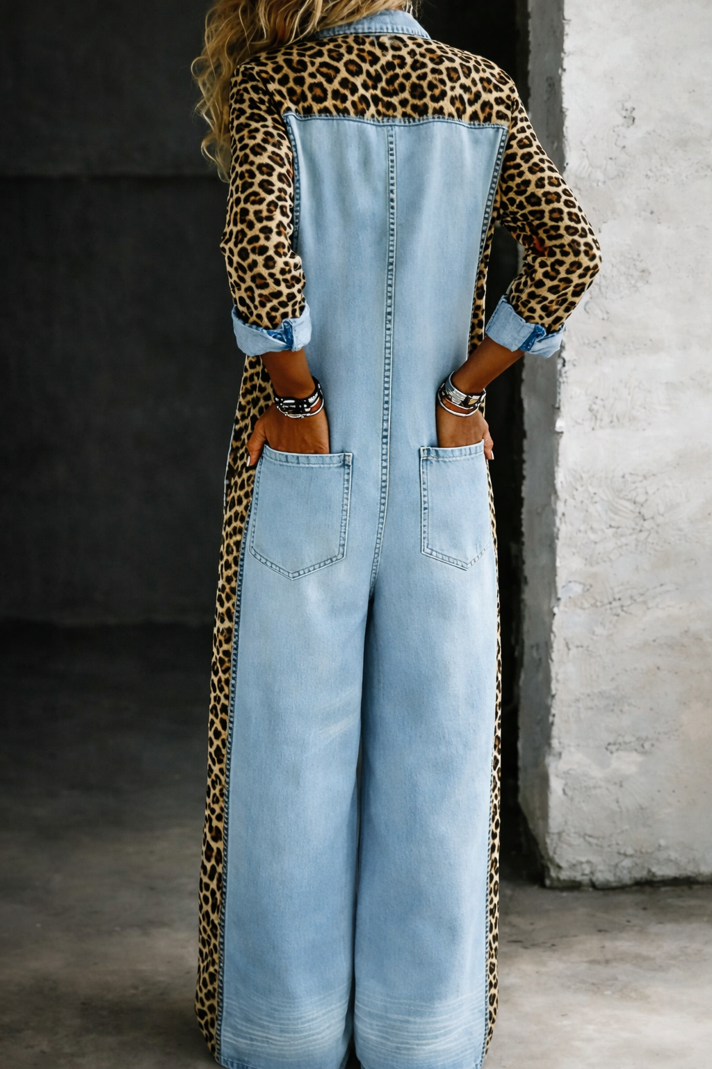 Amanda™ | Mono camisero en denim