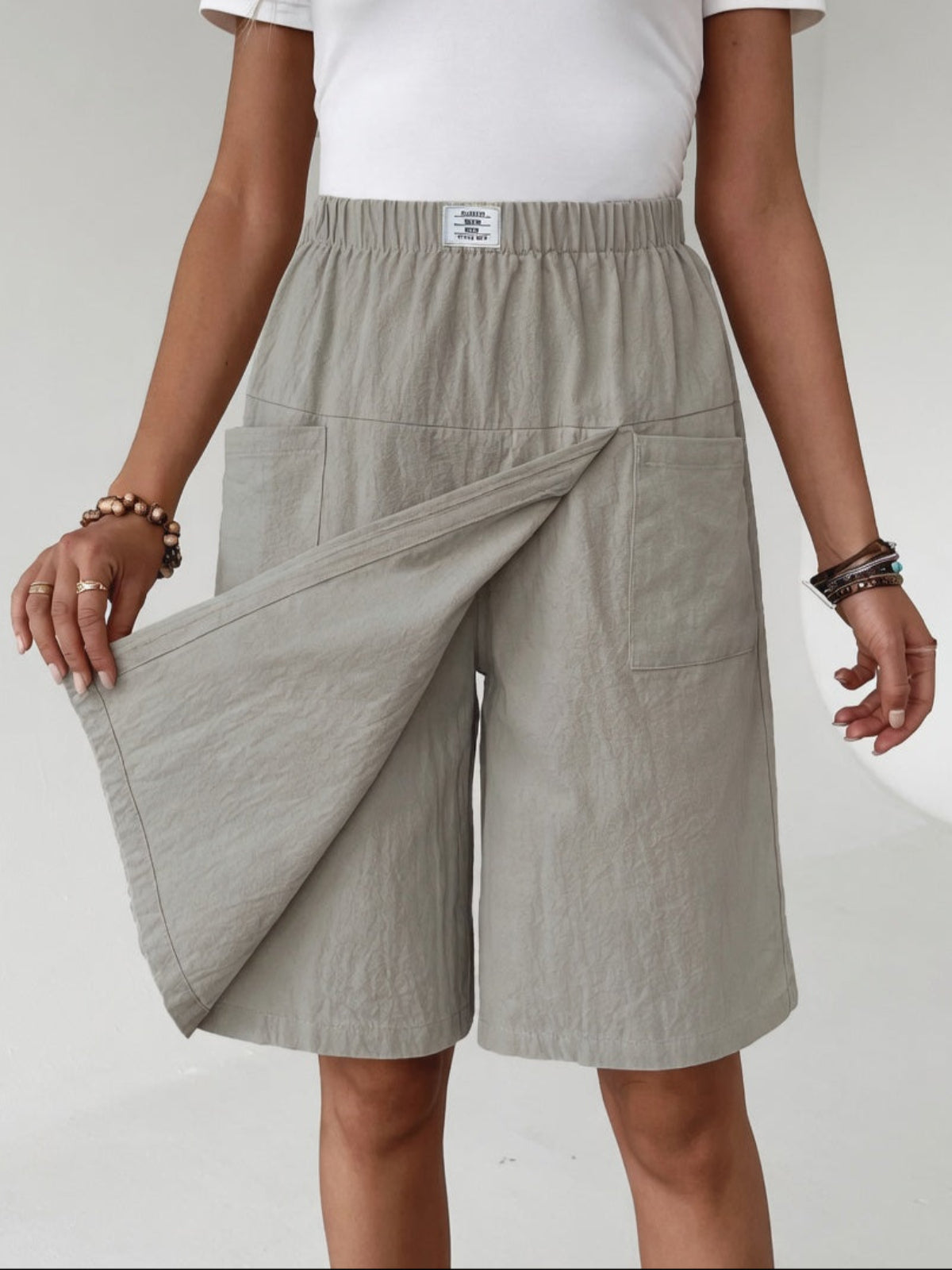 Libertine™ | Falda-pantalón con cintura elástica, bolsillos, libertad de movimiento