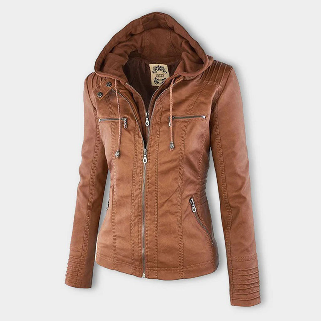 Clara Domínguez | Chaqueta de piel ultra elegante