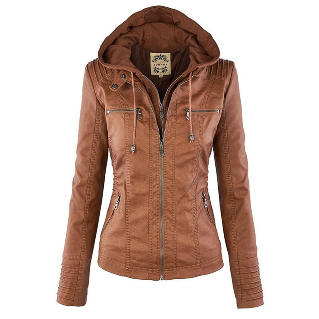 Clara Domínguez | Chaqueta de piel ultra elegante