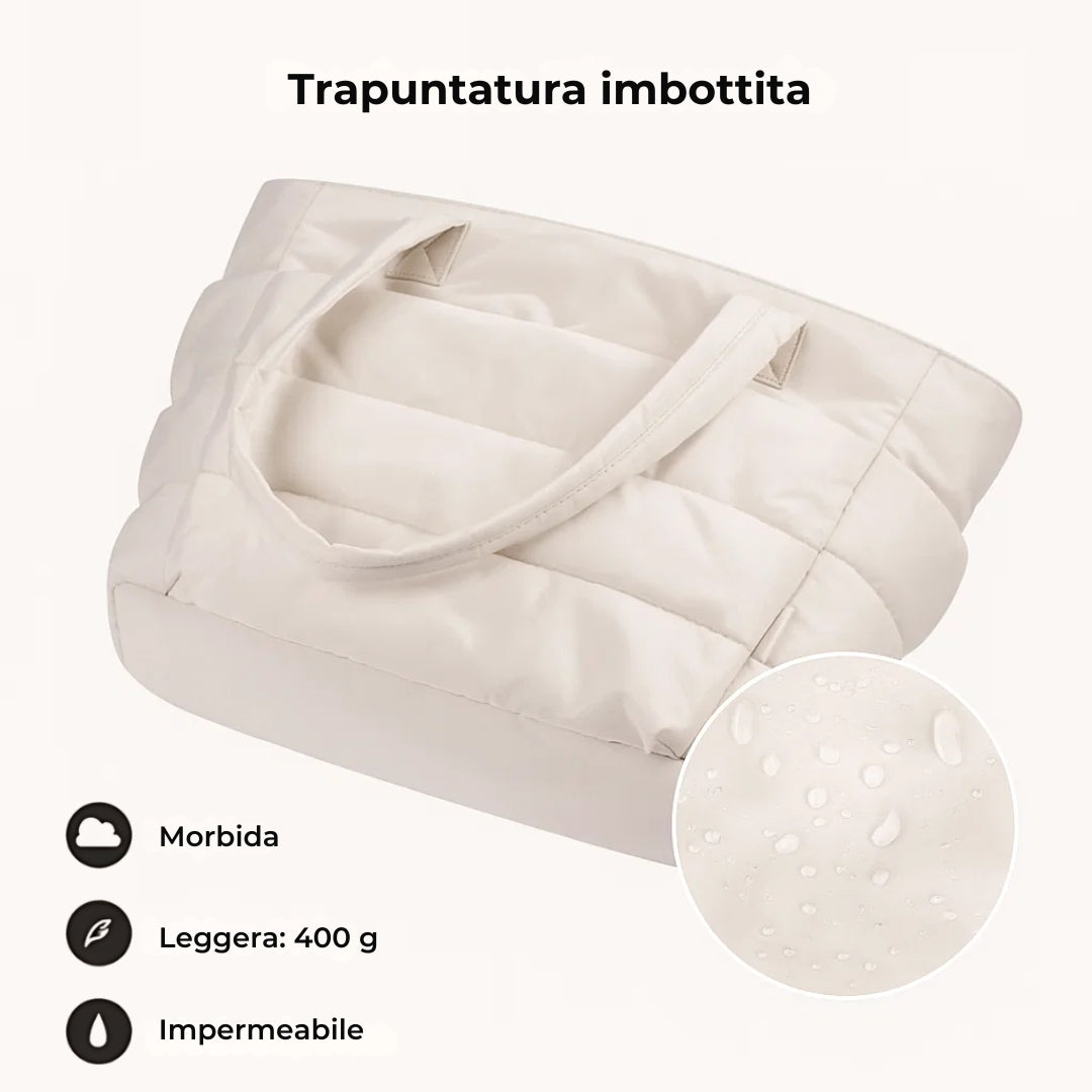 Clara Domínguez | Bolso acolchado