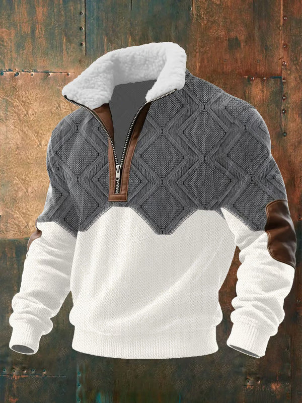 Patrick | Jersey polar con cremallera y cuello alto