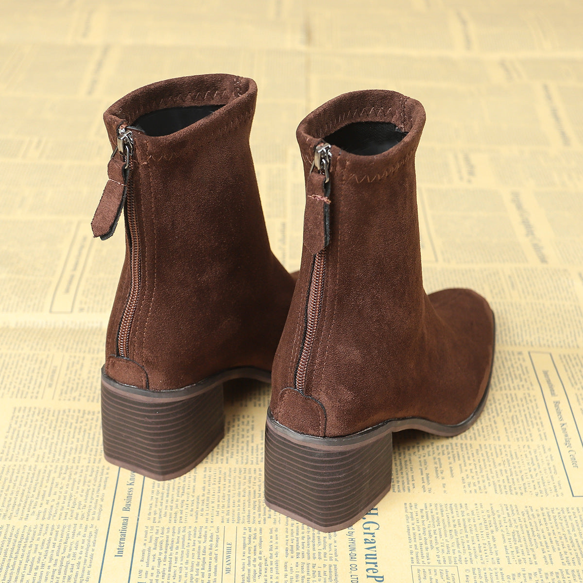 Giuliana | Botas elegantes de ante