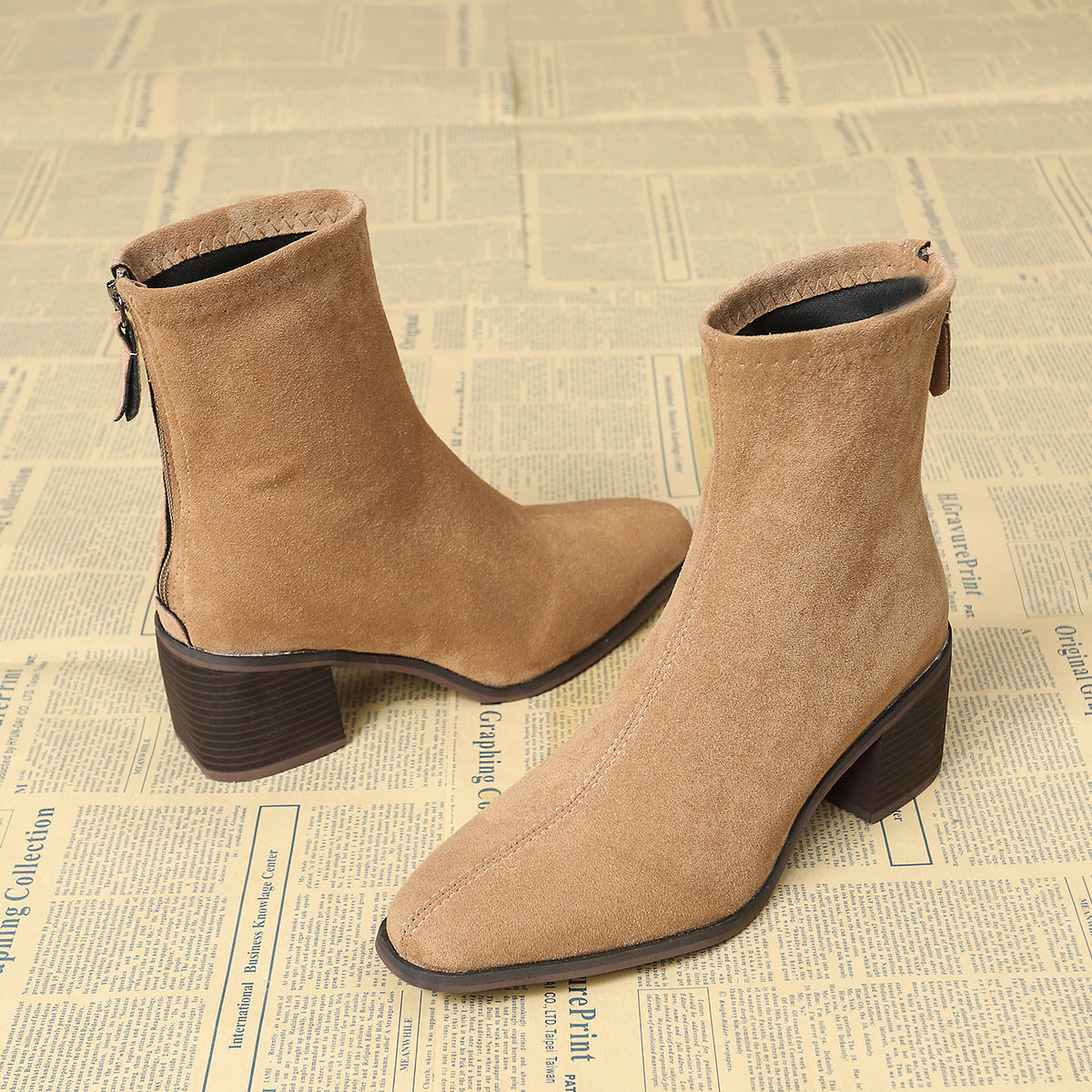 Giuliana | Botas elegantes de ante