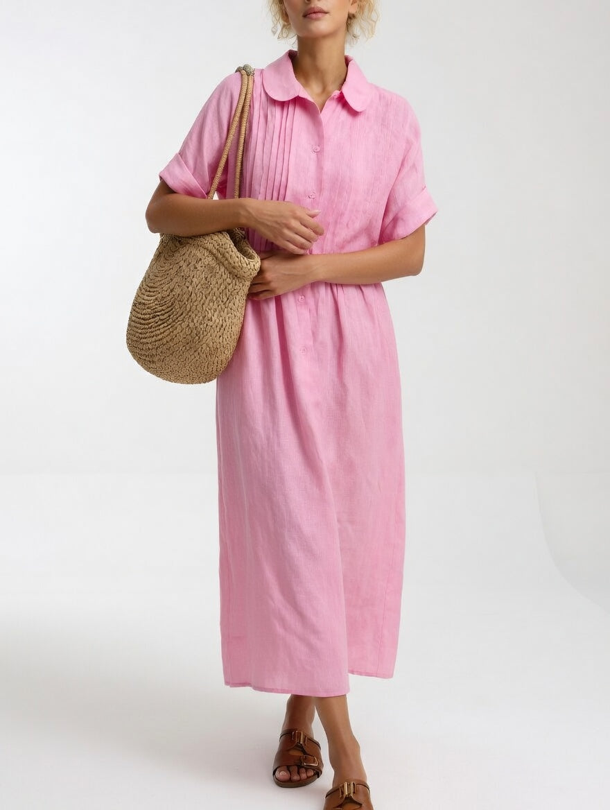 Sandra™ | Vestido camisero fluido de verano