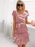 Chantal – Vestido de elegancia fluida con volantes