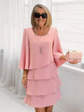 Élise – Vestido de elegancia fluida con volantes