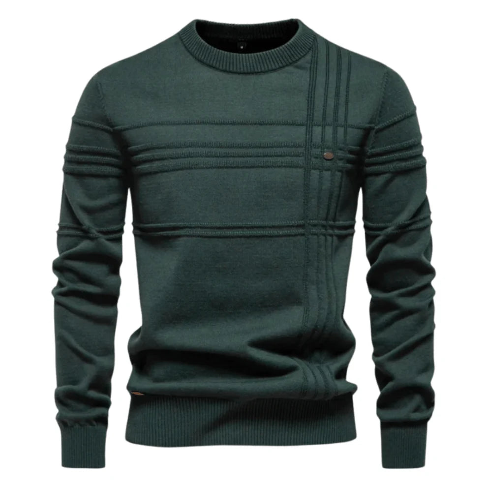 Massimo | Suéter Elegante con Diseño de Cuadros