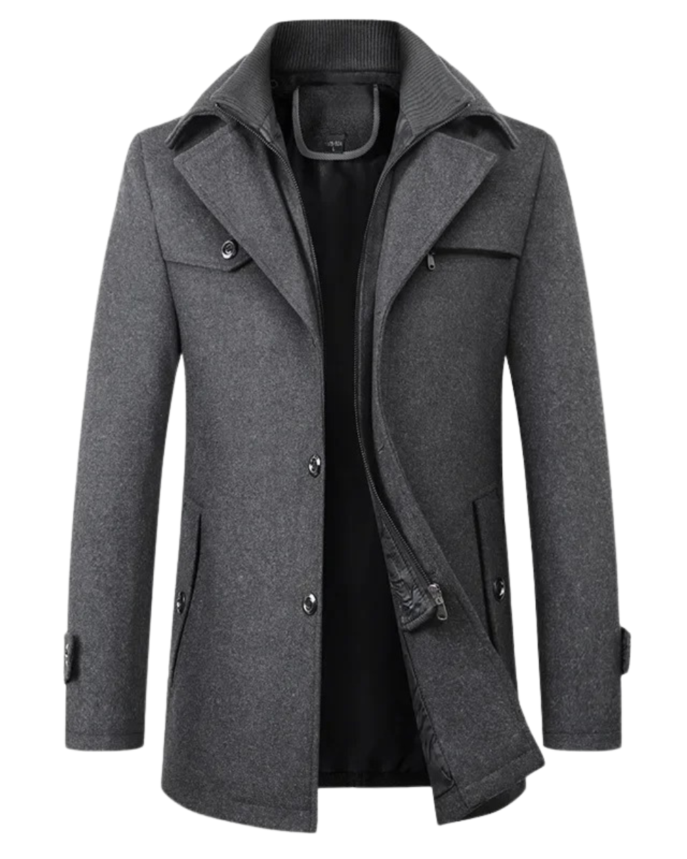 Clara Domínguez | Elegante chaqueta de invierno de lana