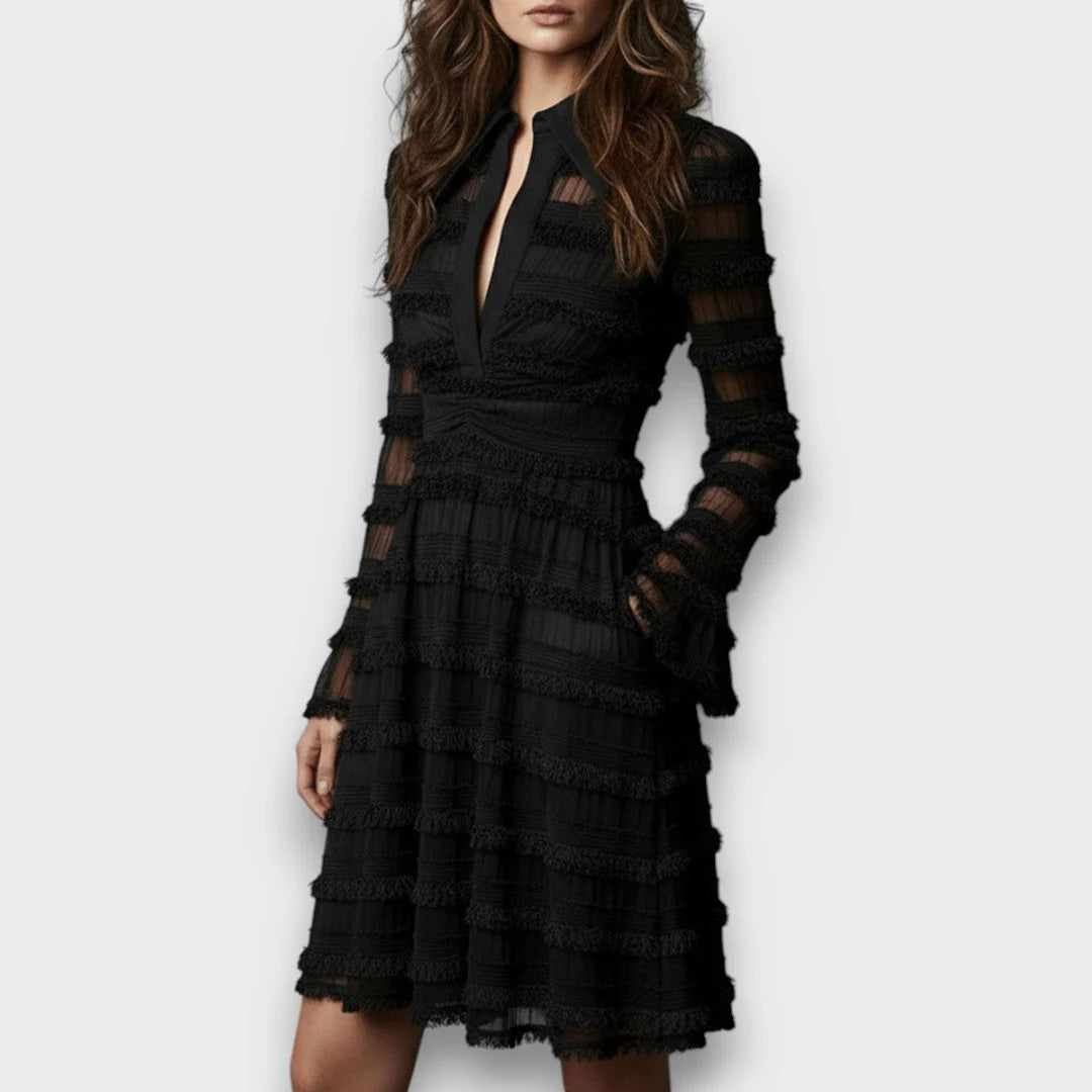 Parisa | Vestido con flecos