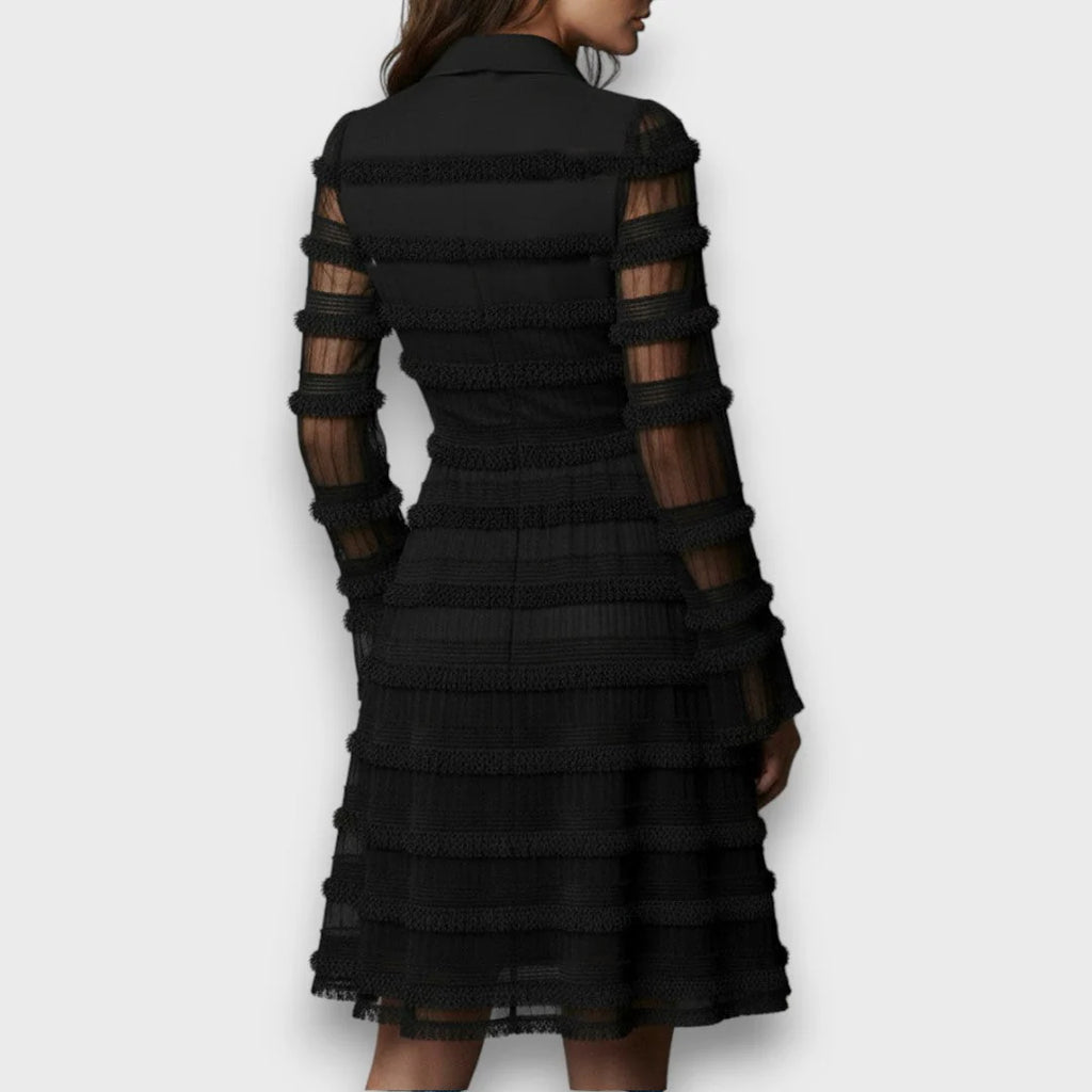 Parisa | Vestido con flecos