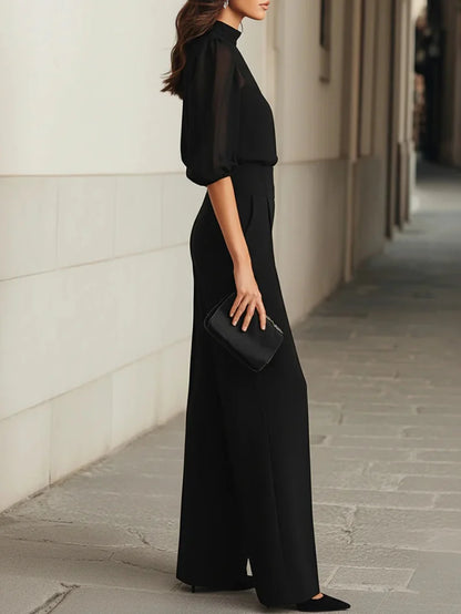 Jimena | Conjunto de tres piezas de camisola  y pantalón