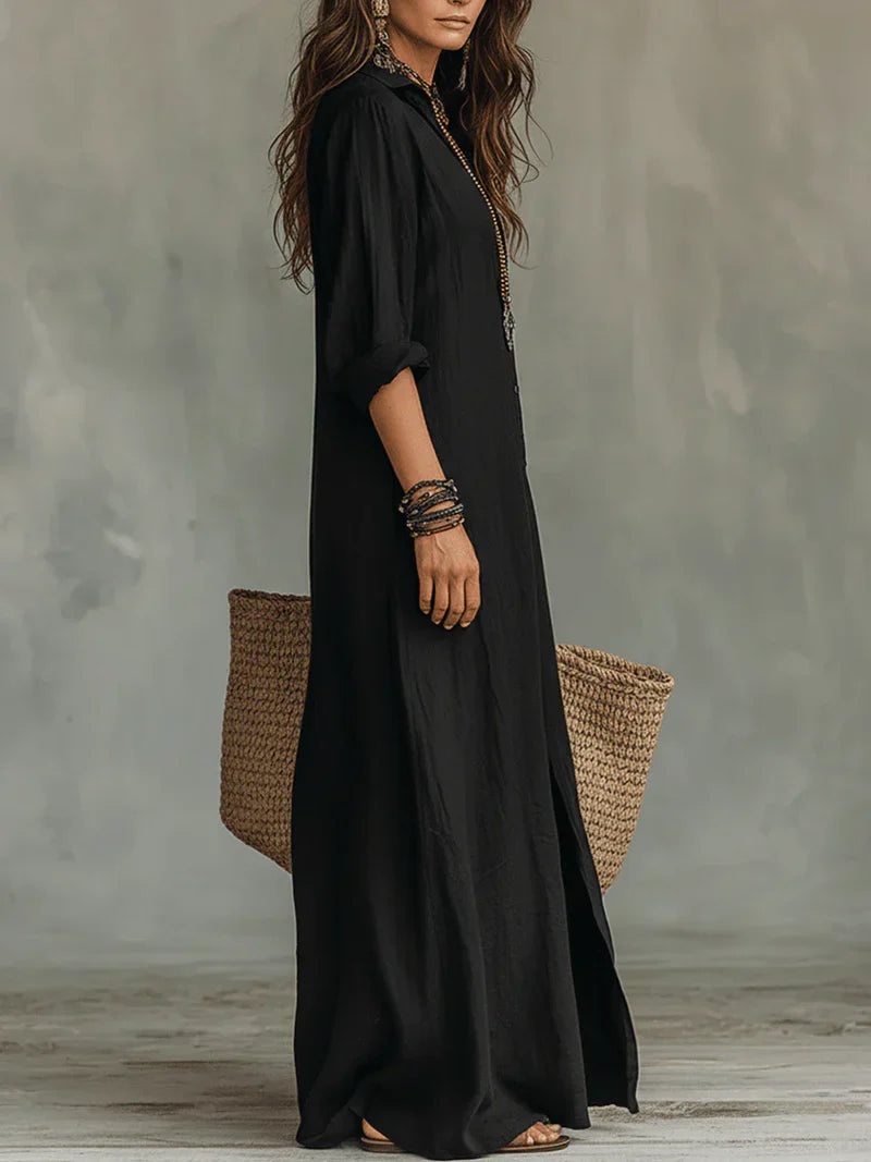 Juliet | Vestido maxi sin esfuerzo, silueta favorecedora, uso diario versátil