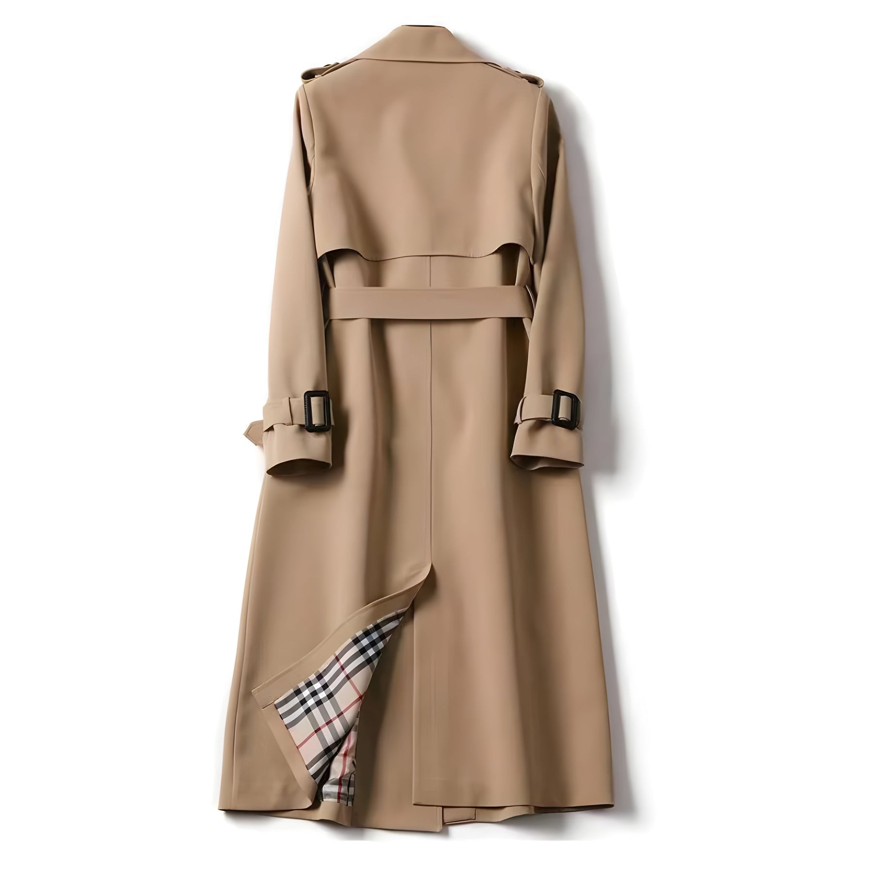 Clara Domínguez | Elegante y atemporal trench con cinturón