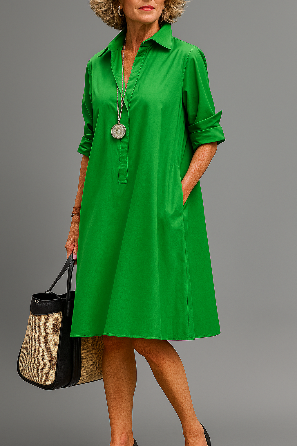 Riley | Vestido midi elegante y con estilo